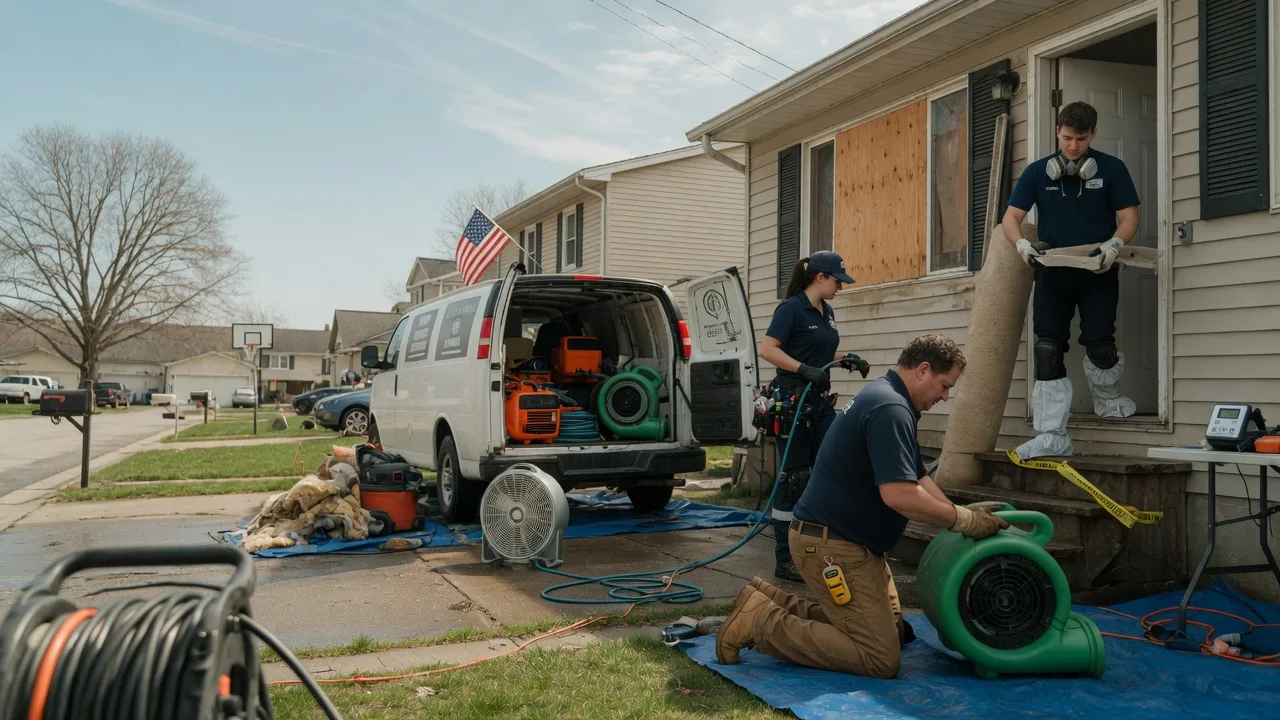 Water Damage Restoration in Union, WV near me